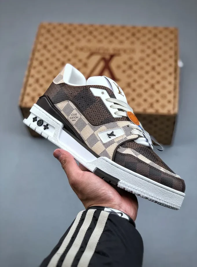 Louis Vuitton #54 Signature Damier Ebene Multi Trainer