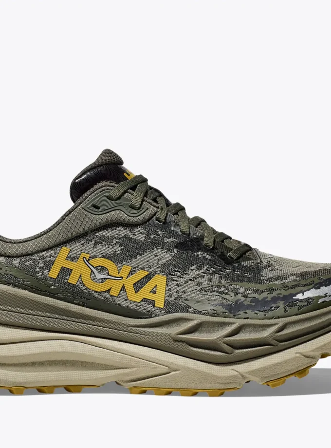 Hoka STINSON ATR 7 Lace-Up Running Shoes olive haze / forest cover