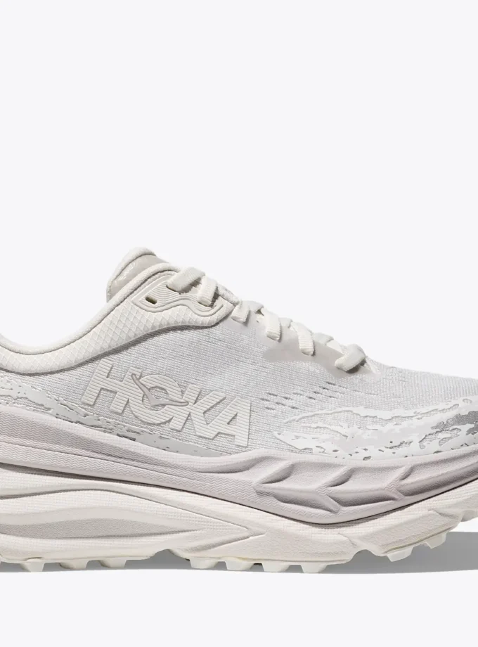 Hoka STINSON ATR 7 Lace-Up Running Shoes white