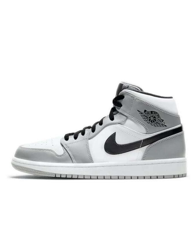 Air Jordan 1 Mid Light Smoke Grey