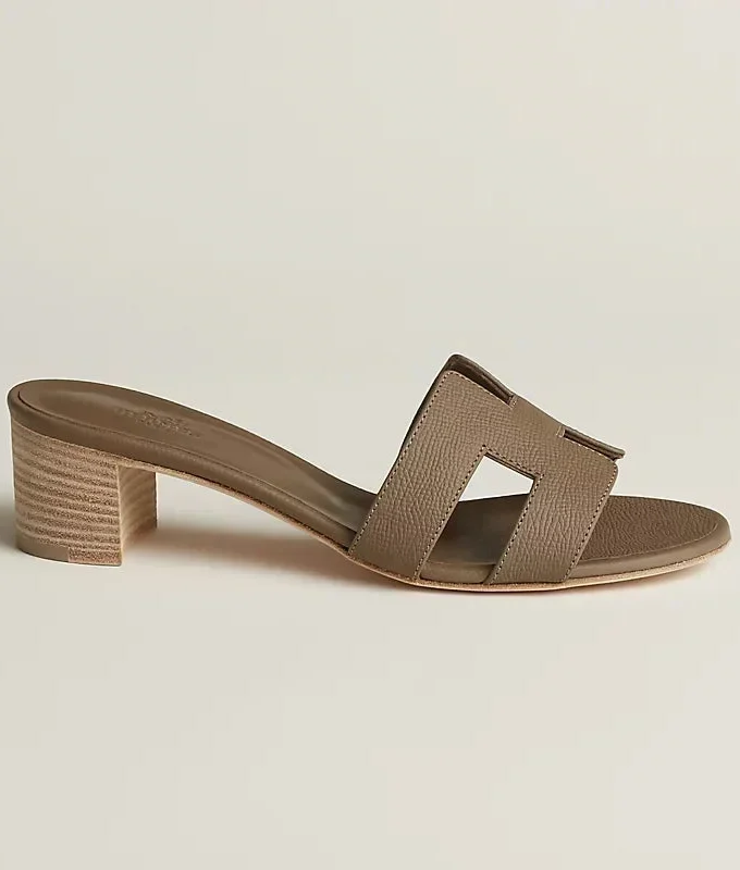 Hermes Oasis Sandal 50 mm Etoupe