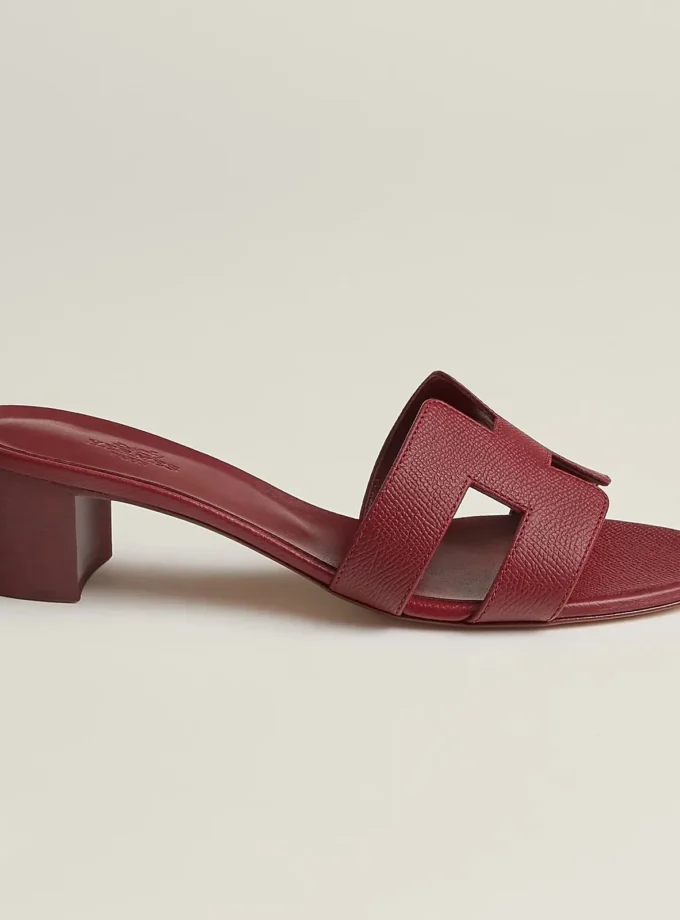 Hermes Oasis Sandal 50 mm Rouge H
