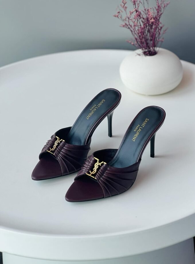 Saint Laurent Mules for Women Black