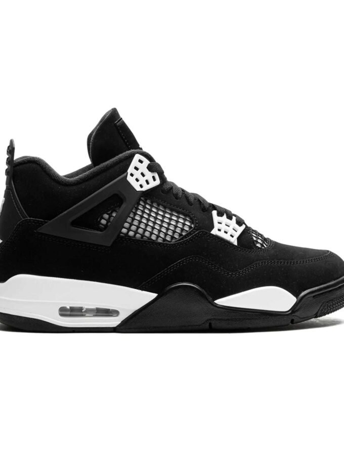 Air Jordan 4 Retro White & Black Thunder