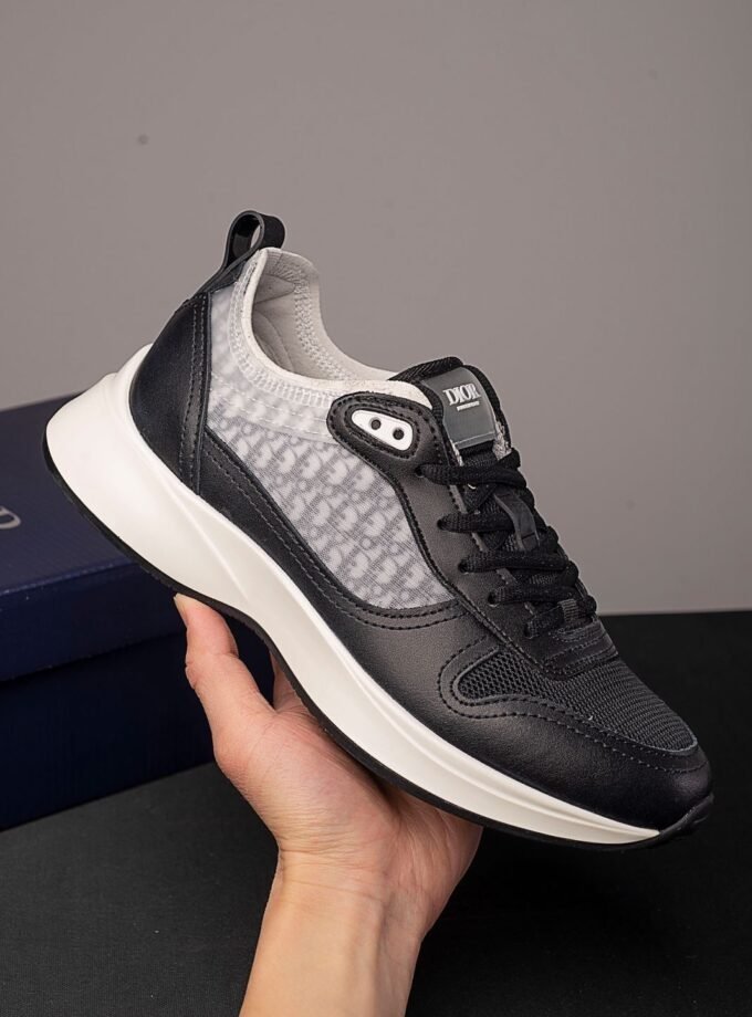 Dior Suede And Fabric B25 Black/White