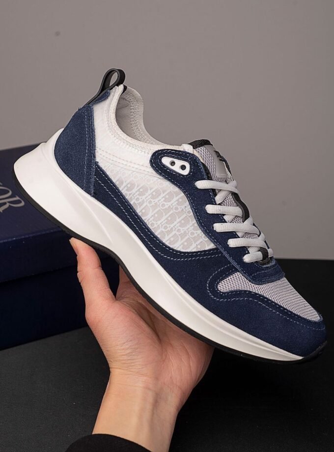 Dior Suede And Fabric B25 Blue/White