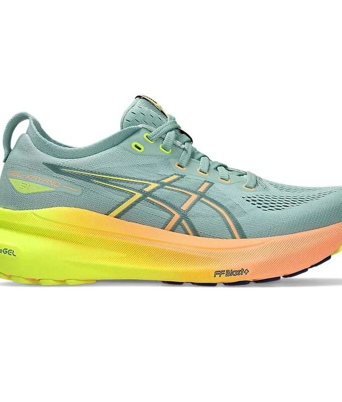 ASICS Gel-Kayano 31 Paris Light Celadon & Safety Yellow