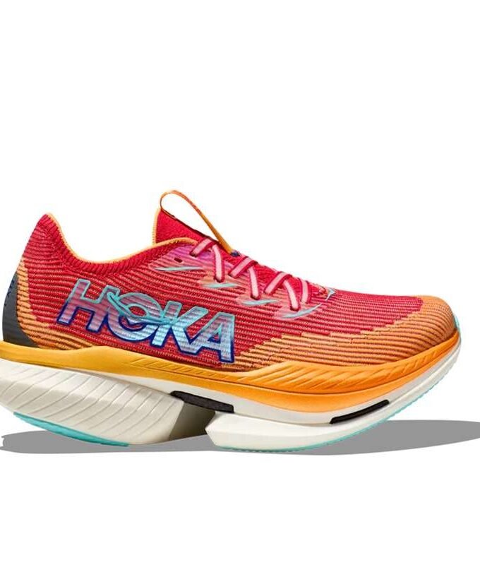 Hoka Cielo X1 Cerise Solar Flare