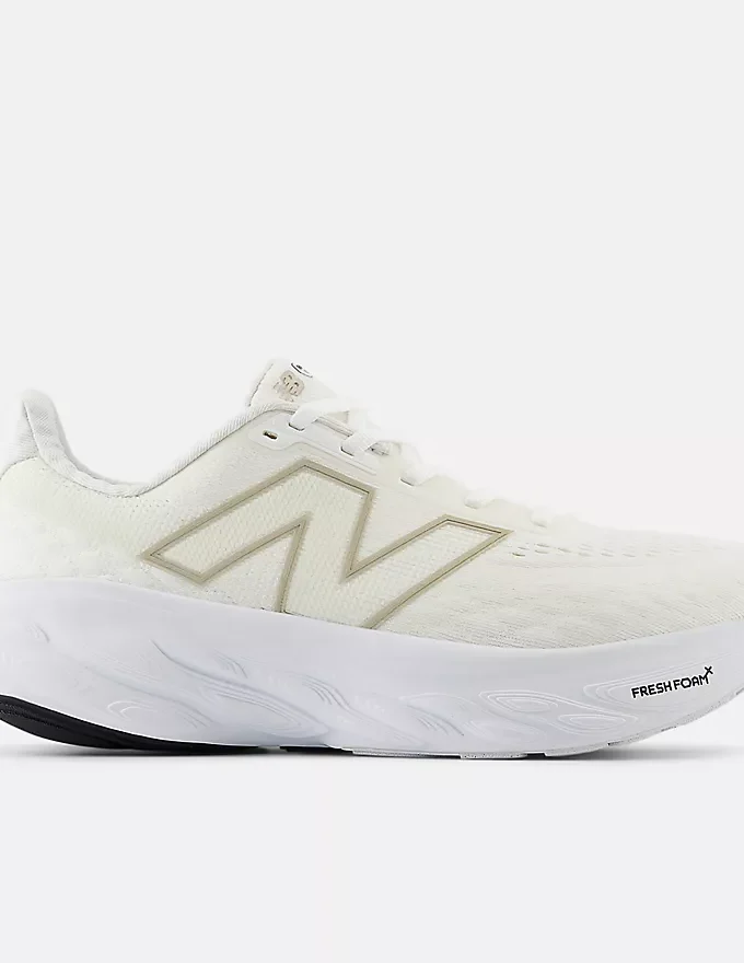 Fresh Foam X 1080v14 White with Light Gold Metallic and Sea Salt