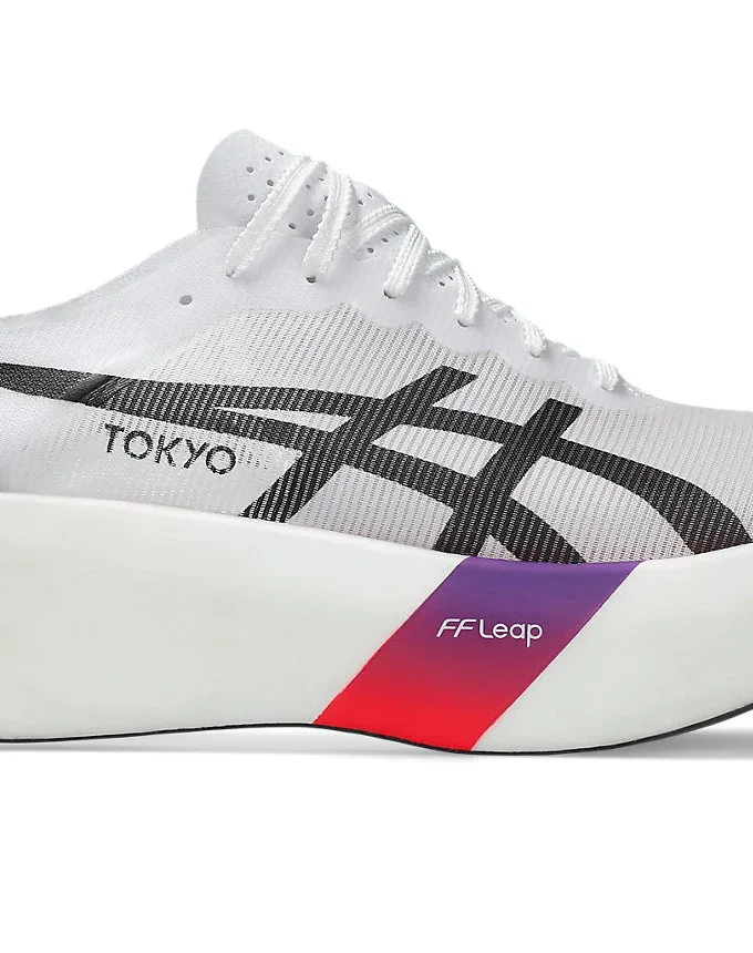 Asics Metaspeed Ray White & Flash Red