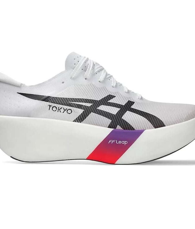 Asics Metaspeed Ray White & Flash Red