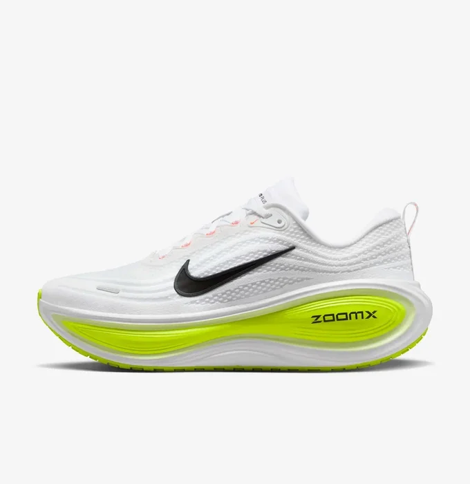 Nike Vomero Plus White Barely Volt Black