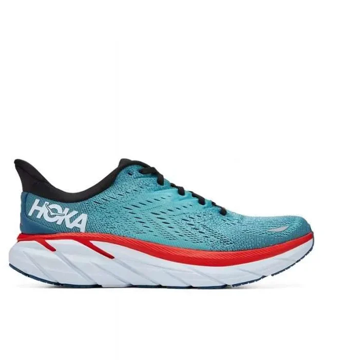 Hoka One Clifton 8 Real Teal Aquarelle